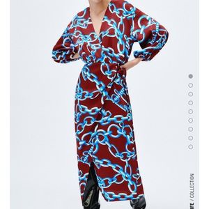 Zara chain print dress! Brand new with tags!
